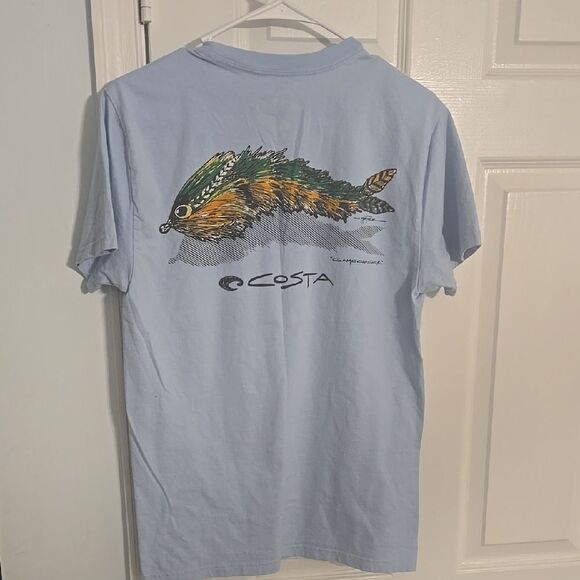 Costa Light Blue T-Shirt - Picture 5 of 5